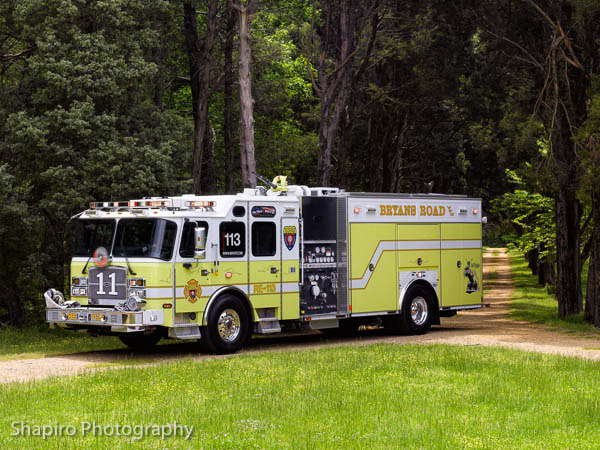 Bryans Road Volunteer Fire Company fire trucks Larry Shapiro photography